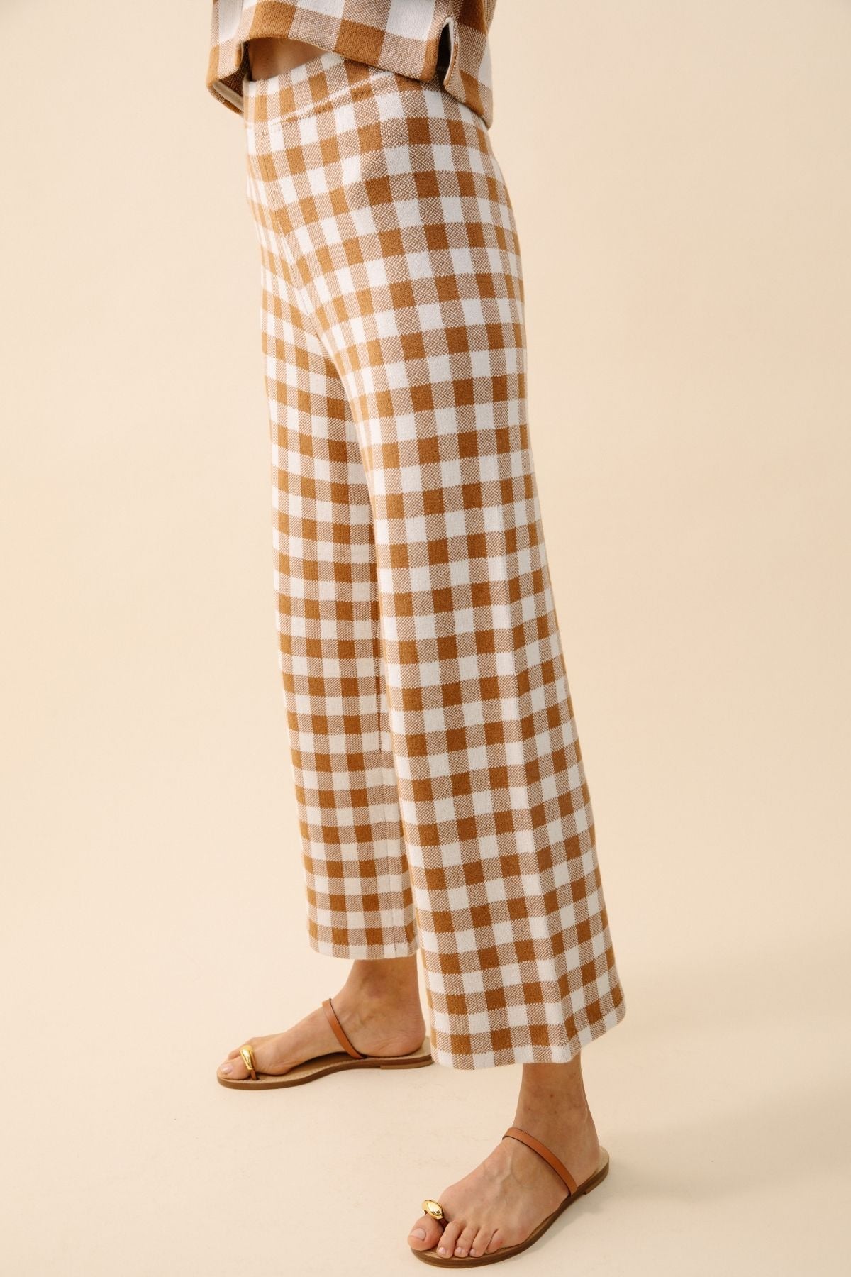 #color_toffee gingham