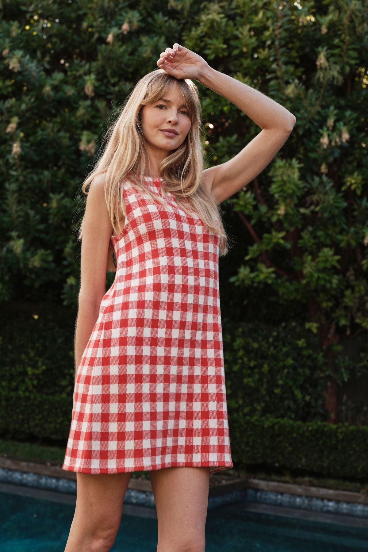 #color_cherry gingham