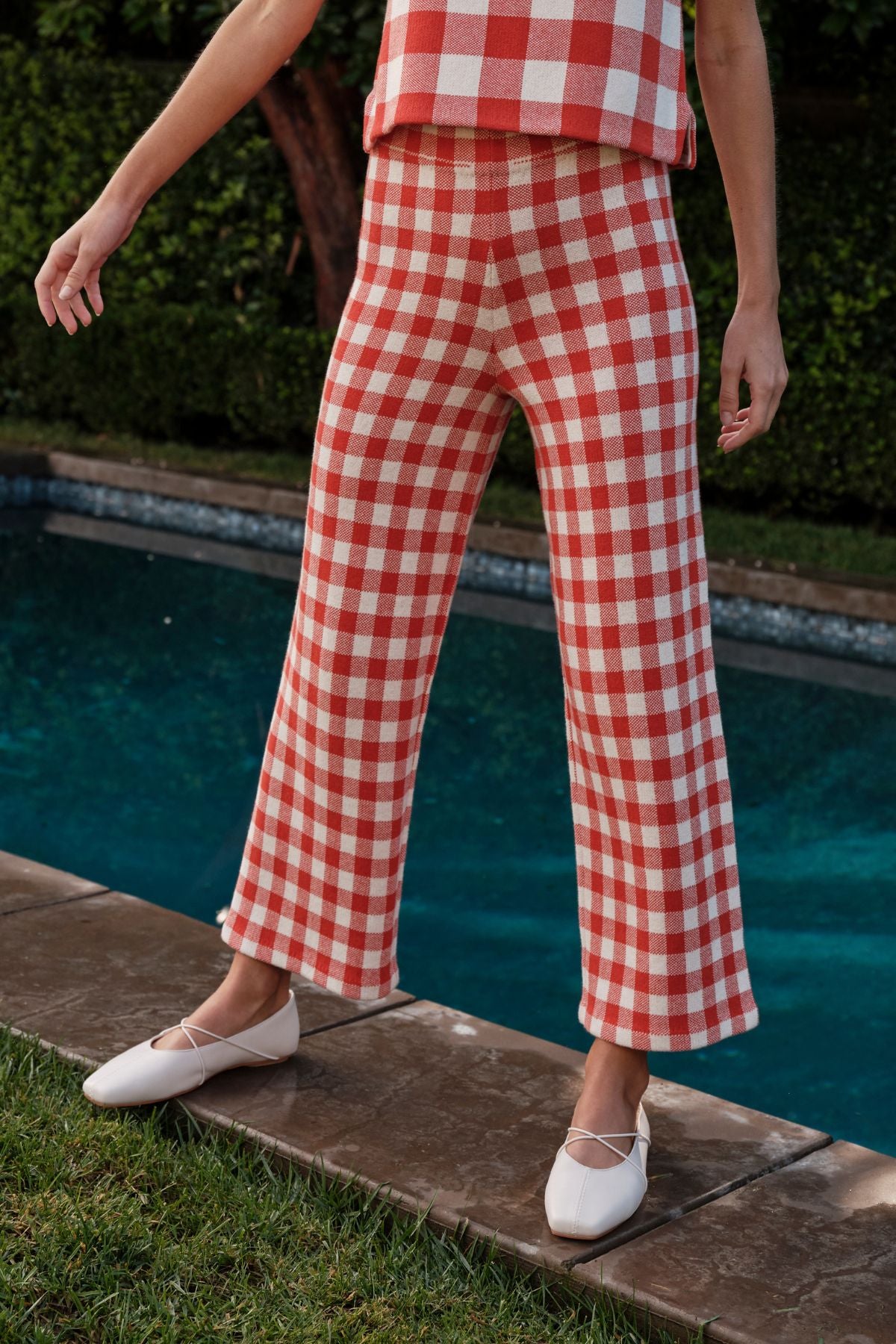 #color_cherry gingham