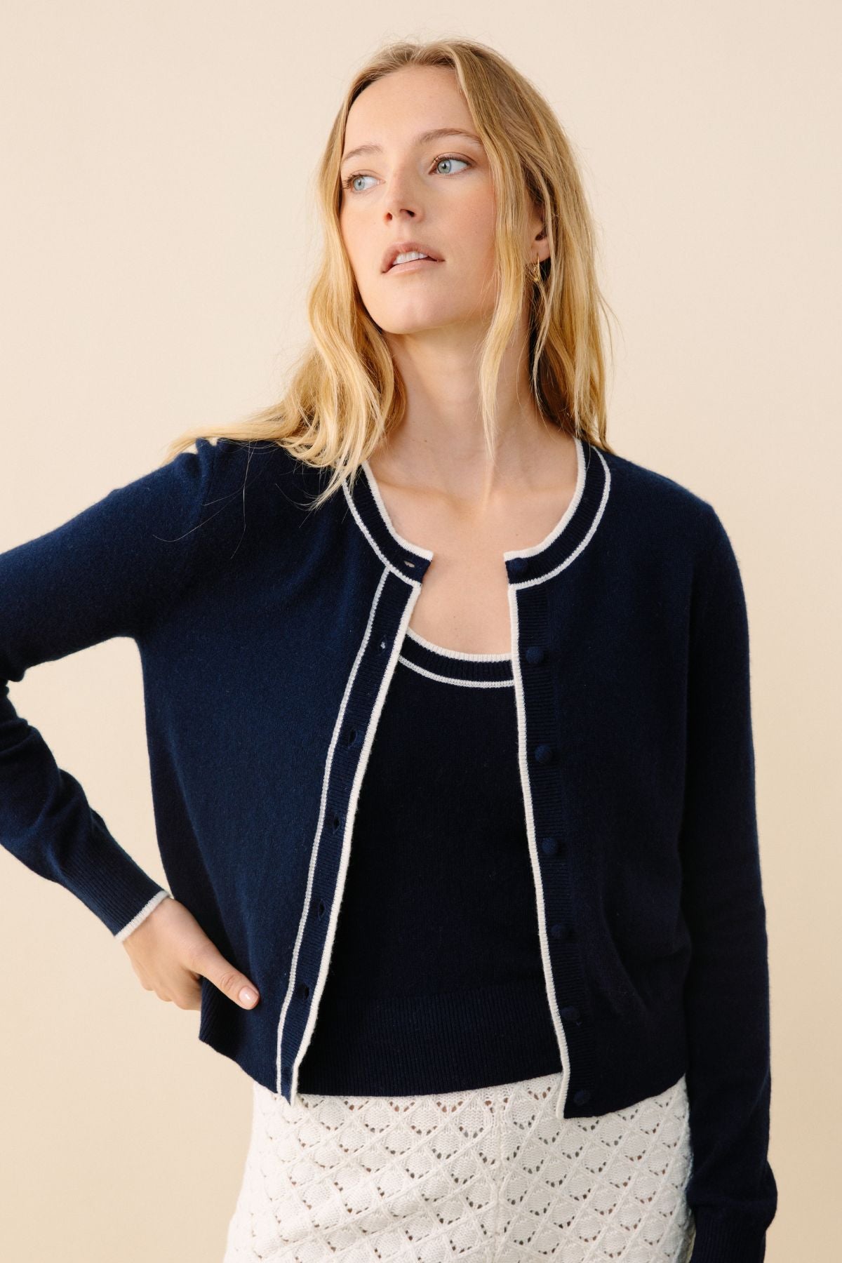 MADISON BLUE ニット Hello SOLD OUT＞HELLO CREW NECK PO | KNIT | MADISONBLUE